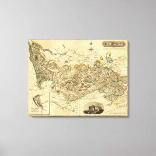Stirlingshire Canvas Print (Front)