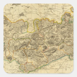 Stirlingshire Square Sticker