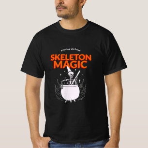 Stirring Up Some Skeleton Magic T-Shirt