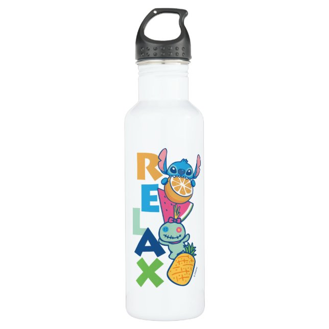 Stitch and Scrump | Relax 710 Ml Water Bottle (Front)