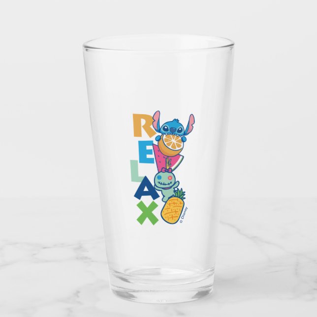 Stitch and Scrump | Relax Glass (Front)