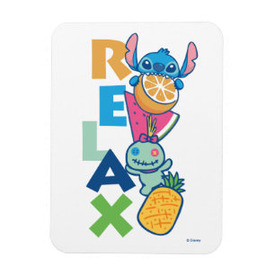 Stitch and Scrump   Relax Magnet