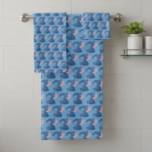 Stitch Bath Towel Set