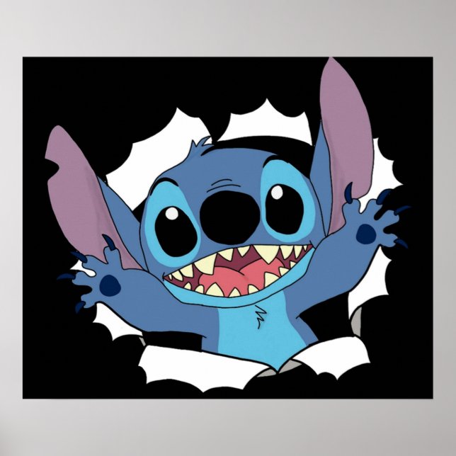 Stitch Best Gift For Stitch Lovers Poster (Front)
