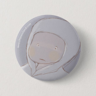 Stitch blue 2 inch round button