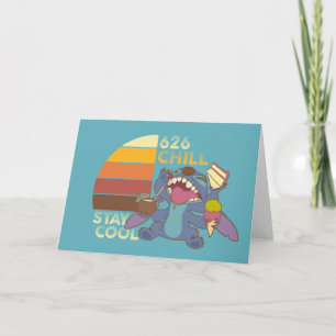 Stitch - Chill & Stay Cool Card