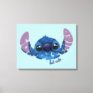Stitch   Complicated But Cute 2 Canvas Print