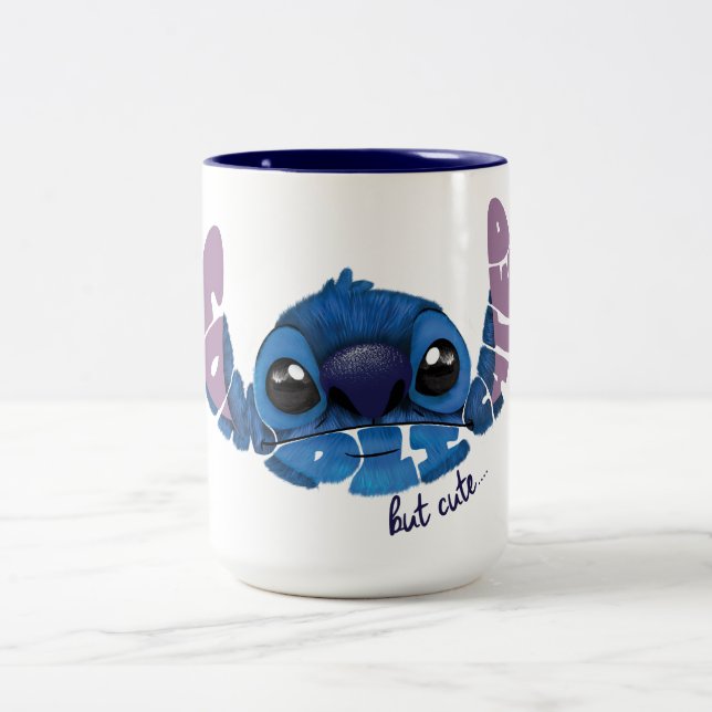Stitch | Complicated But Cute 2 Two-Tone Coffee Mug (Center)