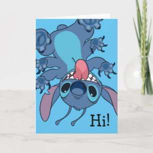 Stitch Crawling the Walls Hi - A Little Mischief! Card
