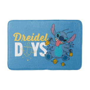 Stitch   Dreidel Days Bath Mat
