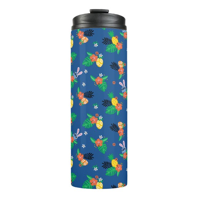 Stitch Easter Pattern Thermal Tumbler (Front)