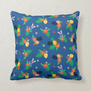 Stitch Easter Pattern Throw Pillow