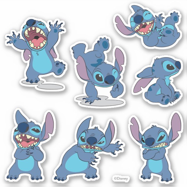 Stitch Emotive Pose Collection (Front)