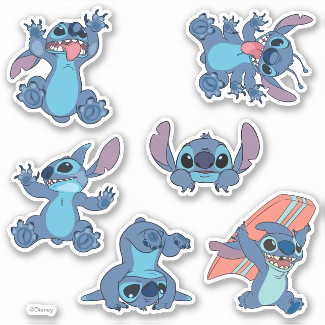 Stitch Fun Pose Collection (Front)