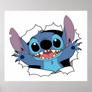 stitch funny 22 poster