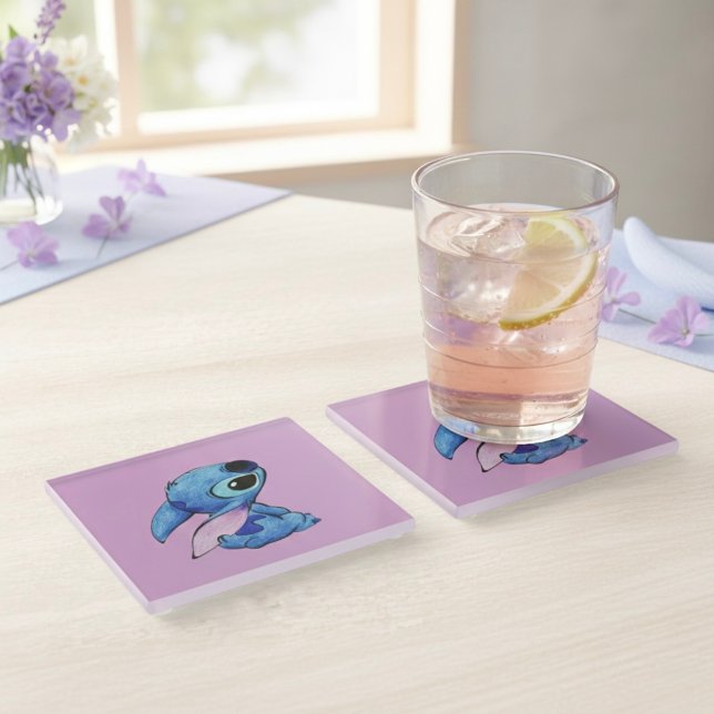 Stitch Glass Coaster (Creator Uploaded)