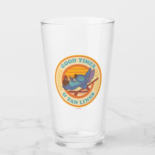 Stitch | Good Times & Tan Lines Glass (Front)