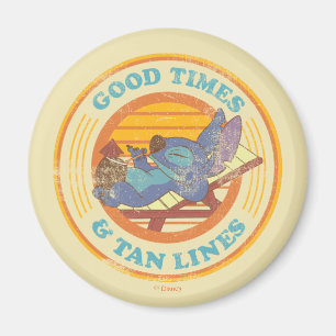 Stitch   Good Times & Tan Lines Magnet