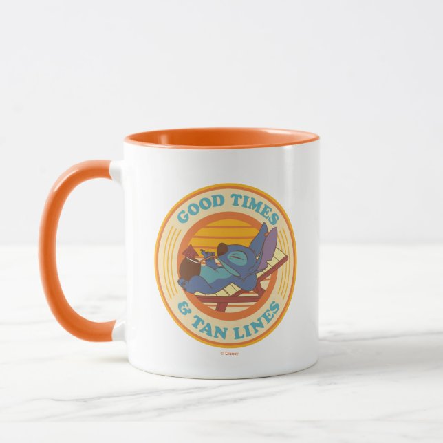 Stitch | Good Times & Tan Lines Mug (Left)