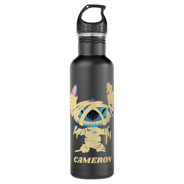 Stitch Halloween Mummy 710 Ml Water Bottle (Front)