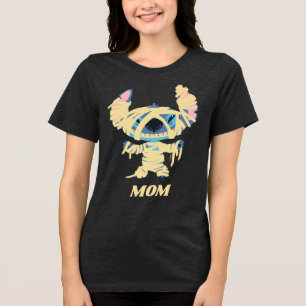 Stitch Halloween Mummy Tri-Blend Shirt