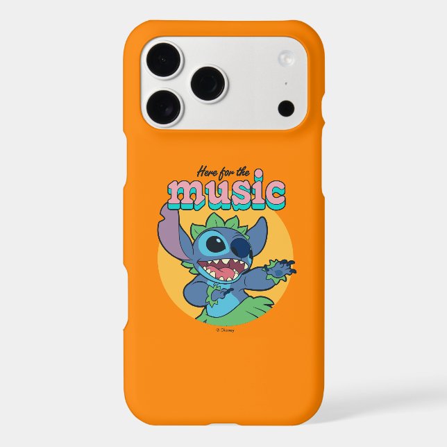 Stitch | Here for the Music (Back)
