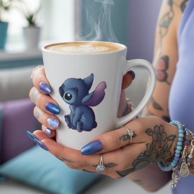 Stitch Latte Mug (Créateur téléchargé)