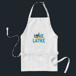 Stitch | Love You a Latke Standard Apron<br><div class="desc">Happy Hanukkah from Stitch! This cute graphic features Stitch and the text,  "Love you a latke."</div>