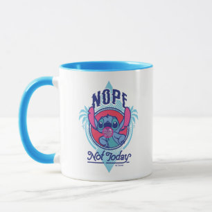 Stitch   Nope Not Today Mug