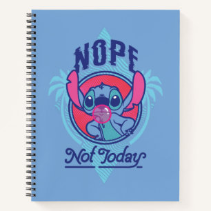 Stitch Nope Not Today Notebook