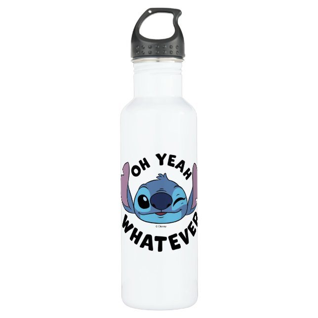 Stitch | Oh Yeah Whatever 710 Ml Water Bottle (Front)