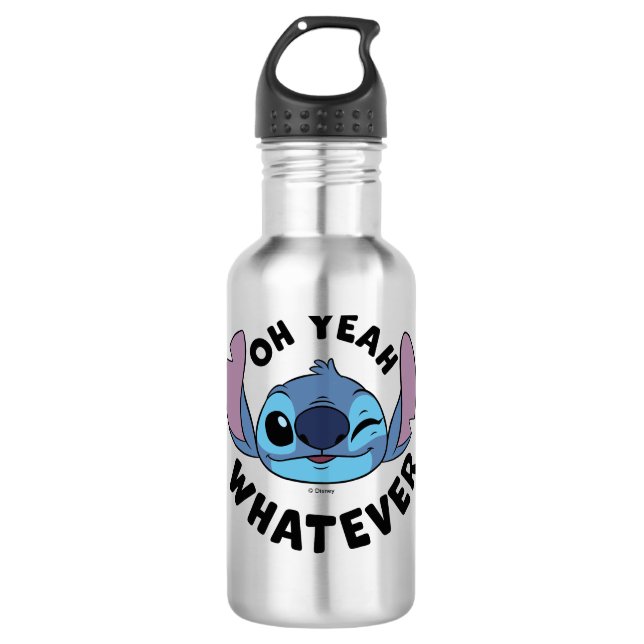 Stitch | Oh Yeah Whatever 710 Ml Water Bottle (Front)