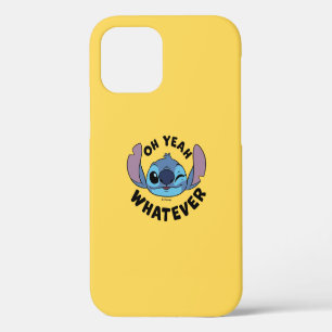 Stitch Oh Yeah Whatever iPhone 12 Case