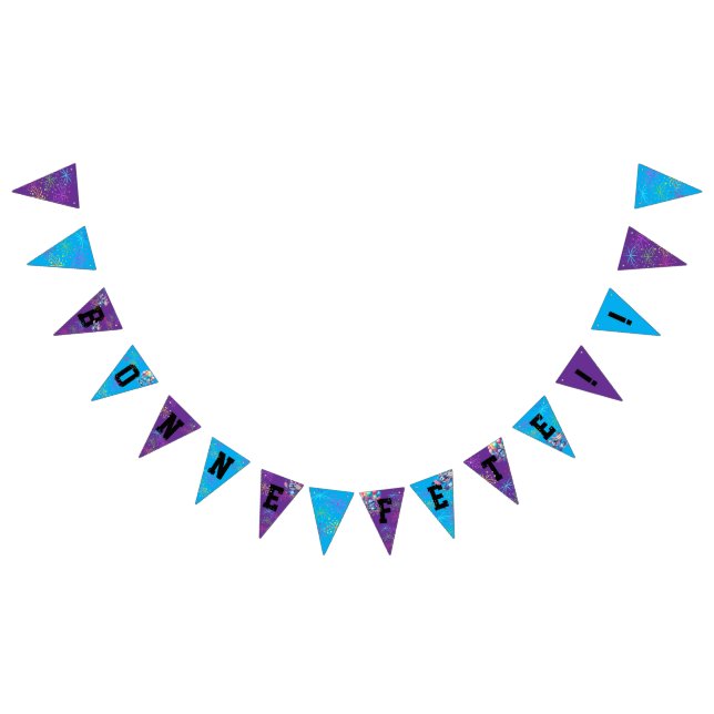 Stitch party  bunting flags (All)