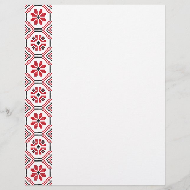 Stitch pattern (Front)