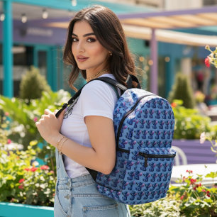 Stitch Printed Backpack