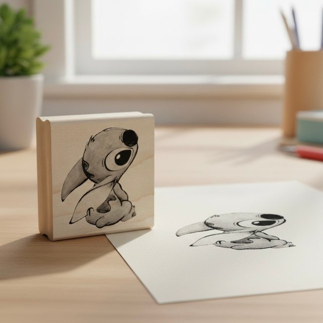 Stitch Rubber Stamp (Creator Uploaded)