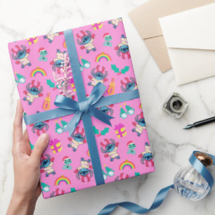 Stitch & Scrump Christmas Pattern Wrapping Paper
