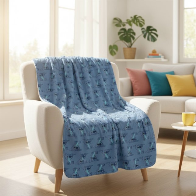 Stitch Sherpa Blanket (Creator Uploaded)