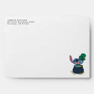 Stitch   St. Patrick's Day - Happy Go Lucky Envelope