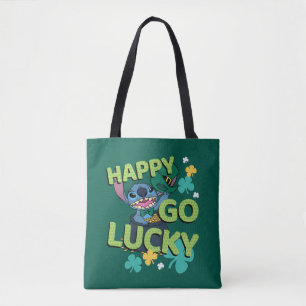 Stitch St. Patrick's Day - Happy Go Lucky Tote Bag