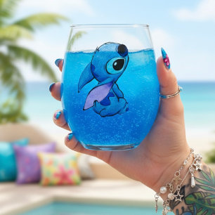 Stitch Stemless Wine Glass