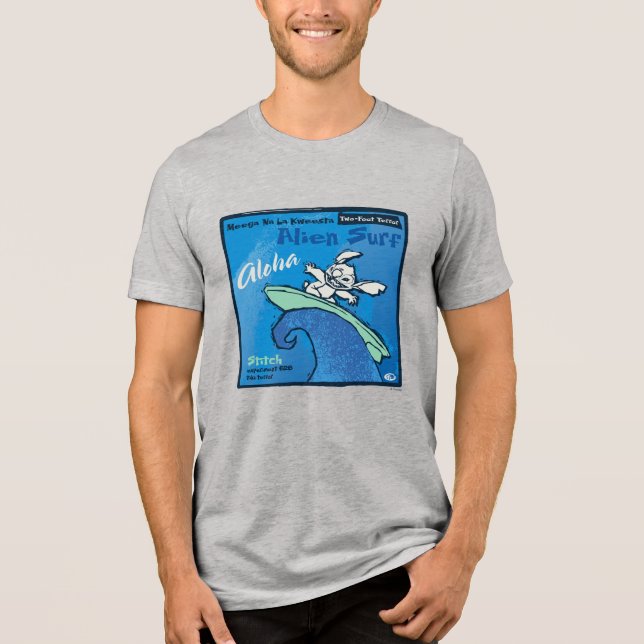 Stitch Surfing Tri-Blend Shirt (Front)