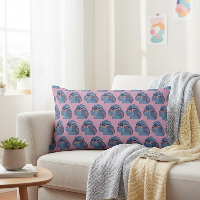 Stitch Throw Pillow (Creator Uploaded)