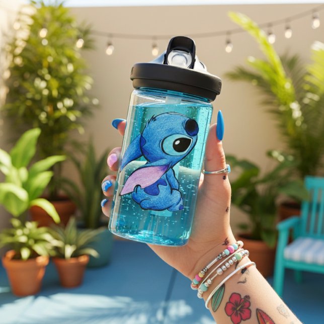 Stitch Water Bottle (Creator Uploaded)