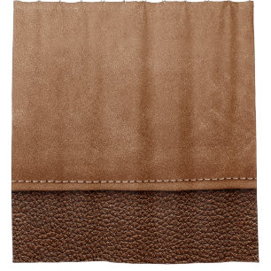 Stitched leather: grey, black background.