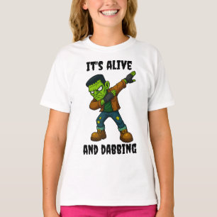 Stitched Monster is alive and dabs for Halloween T-Shirt