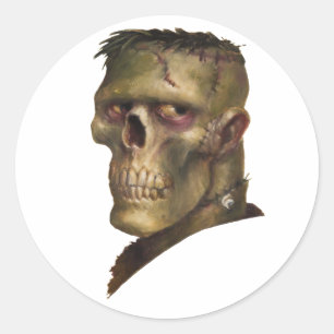 Stitches Classic Round Sticker