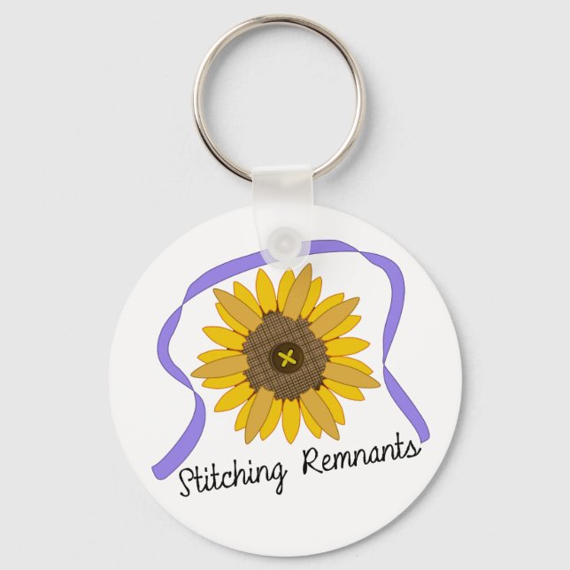 Stitching Remnants Logo Keychain (Front)
