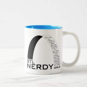 STL Nerdy Girls Ceramic Mug